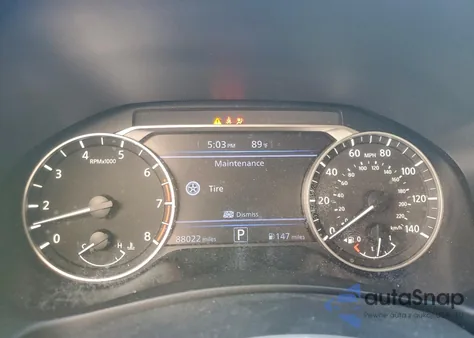 2019 Nissan Altima Sr из США, поврежденный, VIN 1N4BL4CVXKC211549